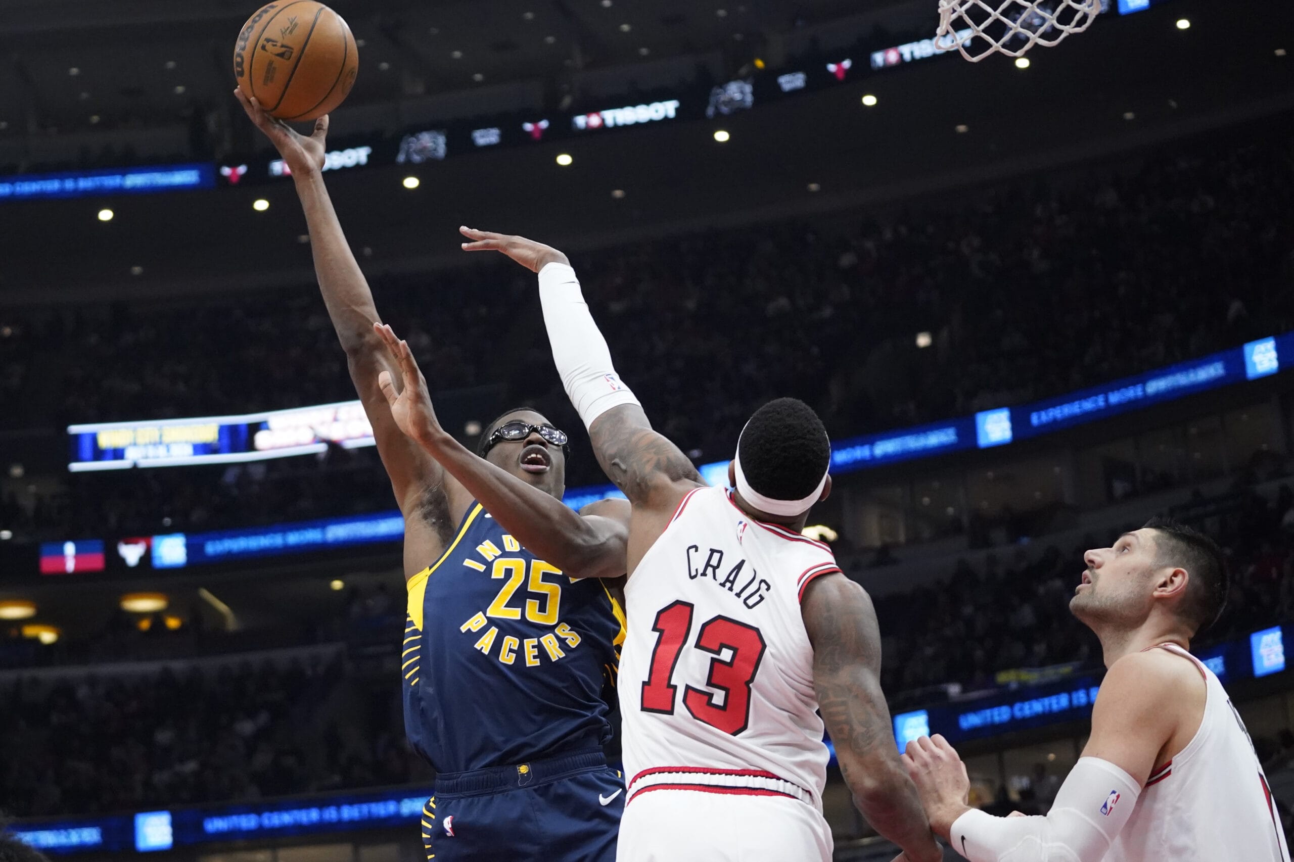 Chicago Bulls' Jalen Smith formerly with the Indiana Pacers