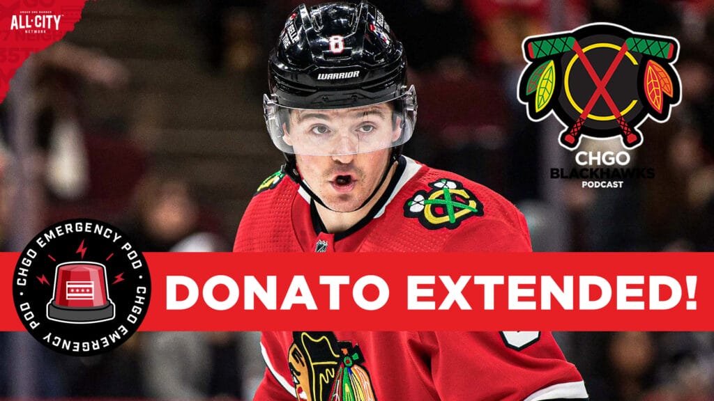 CHGO Blackhawks EMERGENCY POD! Ryan Donato Signs 4-Year Deal with Chicago Blackhawks