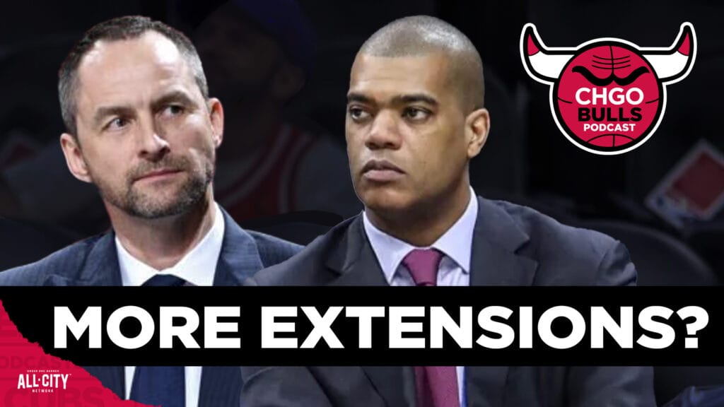 Why are the Bulls EXTENDING Arturas Karnisovas and Marc Eversley? | CHGO Bulls Podcast